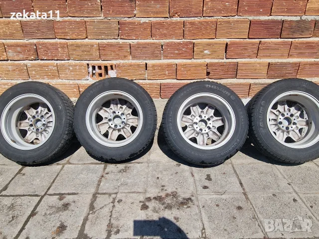Алуминиеви джанти 15" мерцедес, снимка 2 - Гуми и джанти - 56641222