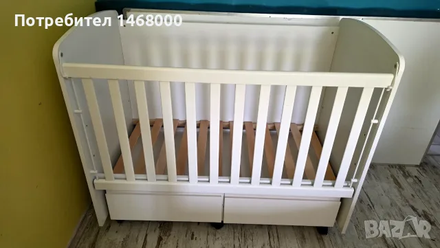 Дървена кошара за матрак 60/120