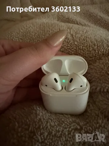 AirPods 1 серия, ОРИГИНАЛНИ- мога да ги пратя с кутия