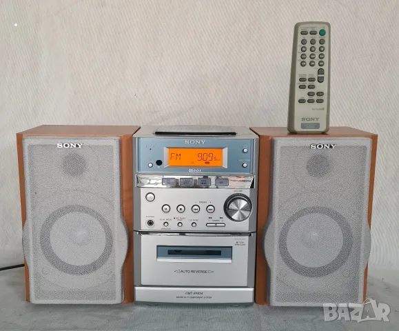 Уредба Sony CMT-EP414 FM CD AUX Касетка