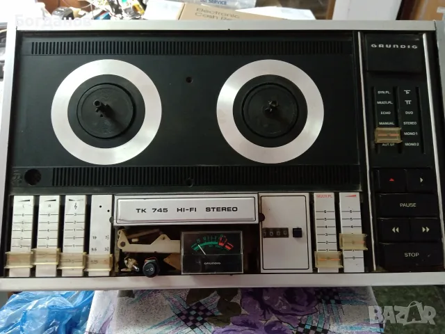 GRUNDIG TK 745 HI-FI STEREO РОЛКОВ МАГНЕТОФОН ВИСОК КЛАС ГЕРМАНИЯ ЗА РЕМОНТ ИЛИ ЧАСТИ