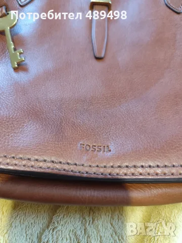 Оригинална дамска чанта Fossil, снимка 3 - Чанти - 56563189