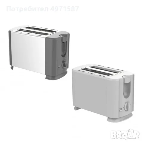 Тостер Rosberg 700W, 2 филийки