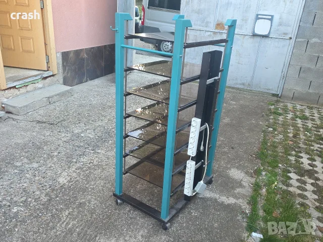 Hi-Fi шкаф ръчна изработка , снимка 4 - Шкафове - 56651244