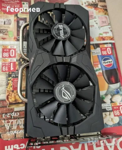 Видеокарта Asus ROG Strix RX 560 Evo Gaming 4GB