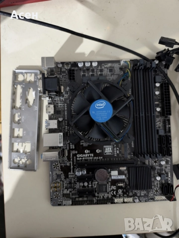 дънна платка Gigabyte GA-B150M-DS3H 1151 И
Процесор Core i7-6700 3.40 GHz. , снимка 2 - Дънни платки - 39399368