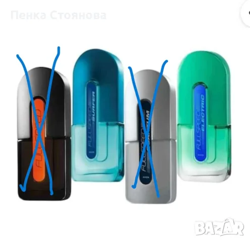 Мъжки парфюми от серията Full Speed на AVON