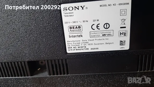 Продавам телевизор Sony Bravia-LED 65 "