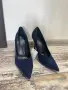 Сини обувки на ток Bershka, снимка 1