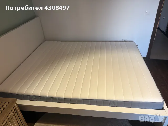Ikea пружинен матрак, снимка 2 - Матраци - 56596591