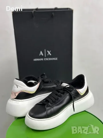 Дамски маратонки Armani Exchange , снимка 3 - Маратонки - 56696932