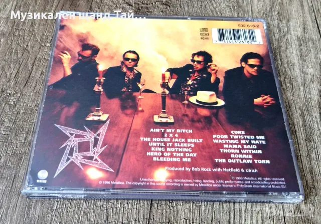 Компакт Дискове - Рок - Метъл: Metallica - Load, снимка 2 - CD дискове - 56736180