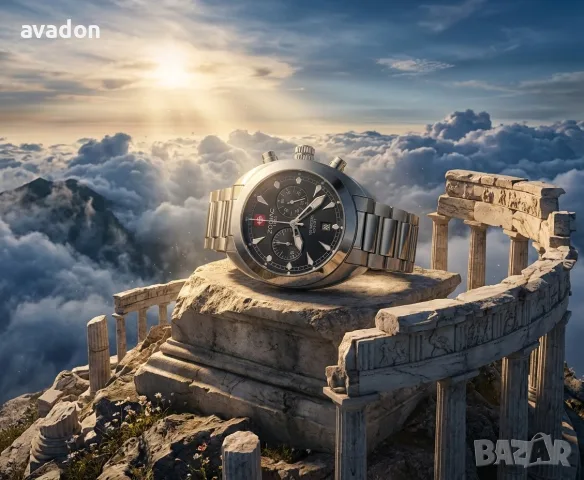 ZODIAC chronograph Swiss made sapphire wr 100m, снимка 13 - Мъжки - 56609441