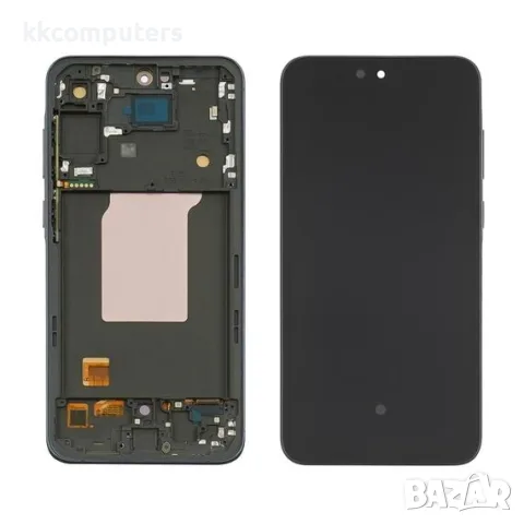 Дисплей за SAMSUNG A556 Galaxy A55 (2024) със синя корпусна рамка OLED