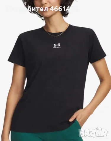 UNDER ARMOUR Rival Core SS Tee Black

, снимка 2 - Тениски - 56586684
