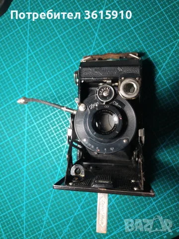 ZEISS IKONTA 520/2 – ретро сгъваем фотоапарат с Novar 10,5 cm, Derval, 1930 г.