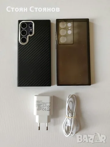 Възможен бартер/Samsung Galaxy S24 Ultra, Dual SIM, 12GB RAM, 256GB, 5G, Titanium Violet