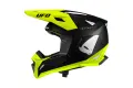 Мотокрос каска UFO RAYSON BLACK/FLUO, снимка 2