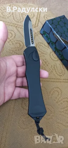 Microtech, Spyderco, Real Steel, Heretic Knives..., снимка 10 - Ножове - 56372557