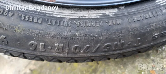 Резервна гума бандажна 5×105, снимка 3 - Гуми и джанти - 56696936
