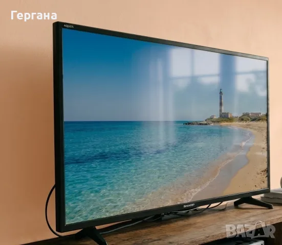 Sharp 40 инча Full HD Smart TV + ОРИГИНАЛЕН КАШОН
