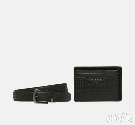 Комплект колан и портфейл Ted Baker, снимка 2 - Портфейли, портмонета - 56725179