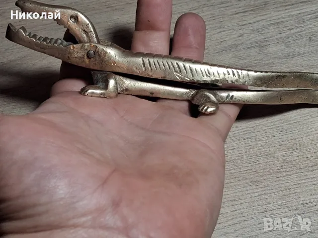 Стара Лешникотрошачка Крокодил, снимка 11 - Антикварни и старинни предмети - 56729114