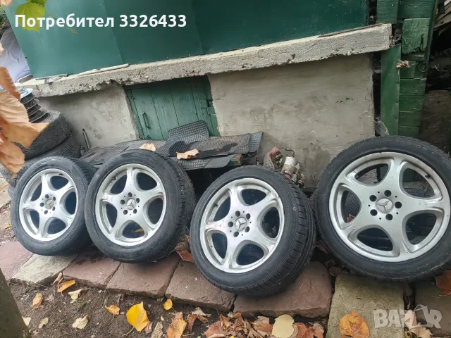 Лети джанти с гуми 18 цола от Мерцедес W220