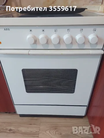 стара готварска печка AEG