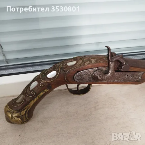 Стар османски капсулен пищов , снимка 7 - Колекции - 56657247