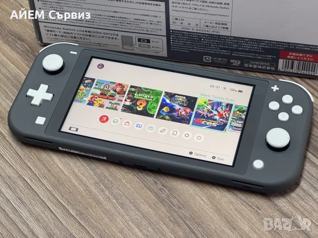 Nintendo Switch Lite с поставен чип и 128GB, снимка 2 - Nintendo конзоли - 56621743