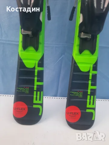 Карвинг детски ски  ELAN   JETT  U-FLEX,  100см. , снимка 4 - Зимни спортове - 56683760