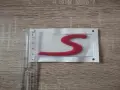 червена емблема Porsche S голям размер, снимка 5