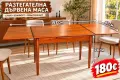 РАЗТЕГАТЕЛНА ДЪРВЕНА МАСА – САМО 180 €! ✨
, снимка 1