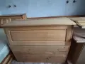 Легла от естествено дърво (чам) с 2 ракли, снимка 3