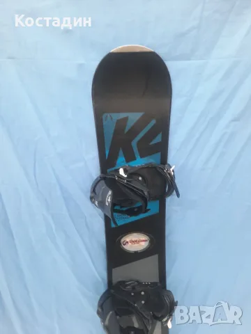 сноуборд  K2  с автомати  140см.   , снимка 2 - Зимни спортове - 56563094