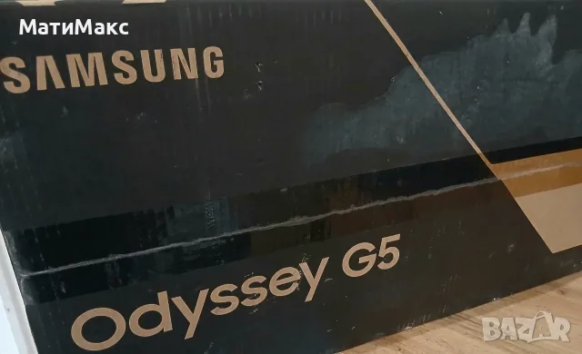 Samsung Odyssey G5 34 '' Curved 165Hz, снимка 6 - Монитори - 56609021