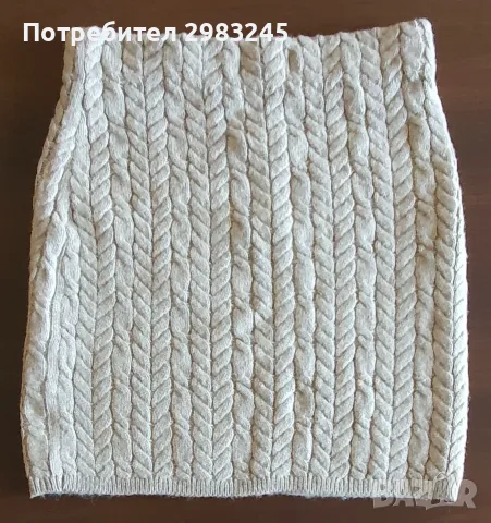 Плетена къса пола, снимка 2 - Поли - 56644135