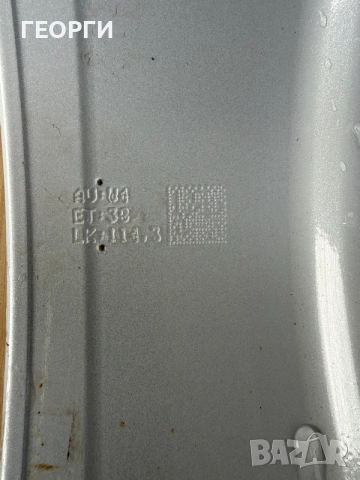 Джанти 16 цола 5x114 ет 38 , снимка 4 - Гуми и джанти - 56620585