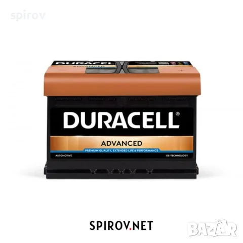 Акумулатор Duracell Advanced 12V 74Ah 680A DA74