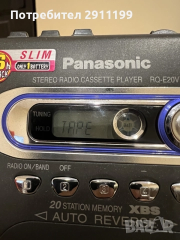 Walkman Panasonic за ремонт / части, снимка 8 - Радиокасетофони, транзистори - 56656326