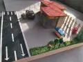 Диорама Ретро бензиностанция, снимка 4