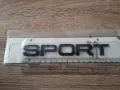 черен надпис Range Rover Sport стар стил, снимка 2