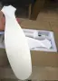 Модерен бял таванен вентилатор с LED осветление, снимка 4