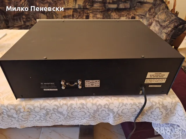 WINTEC CD 760F.VINTAGE STEREO CASSETTE DECK., снимка 5 - Декове - 56682967