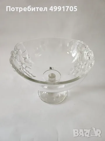 Кристална фруктиера wmf , снимка 4 - Декорация за дома - 56680511