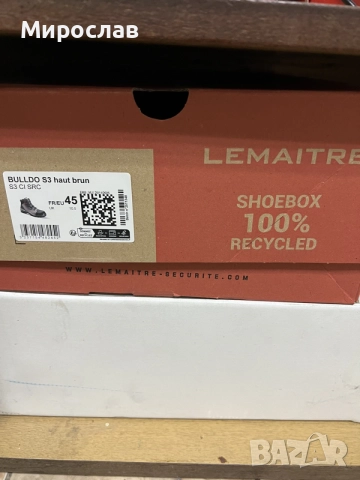 Lemaitre - Работни обувки , снимка 5 - Мъжки боти - 56673411