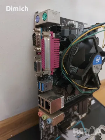 Дънна платка Gigabyte  GA-H81-DS2 CPU i7 4790, снимка 3 - Дънни платки - 56629190