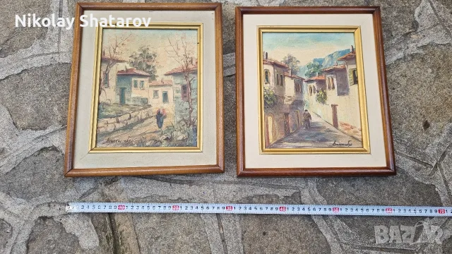 стари картини масло на платно 