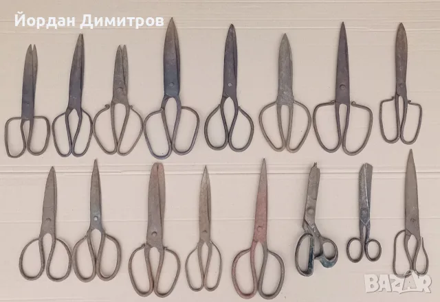 стари ковани ножици 